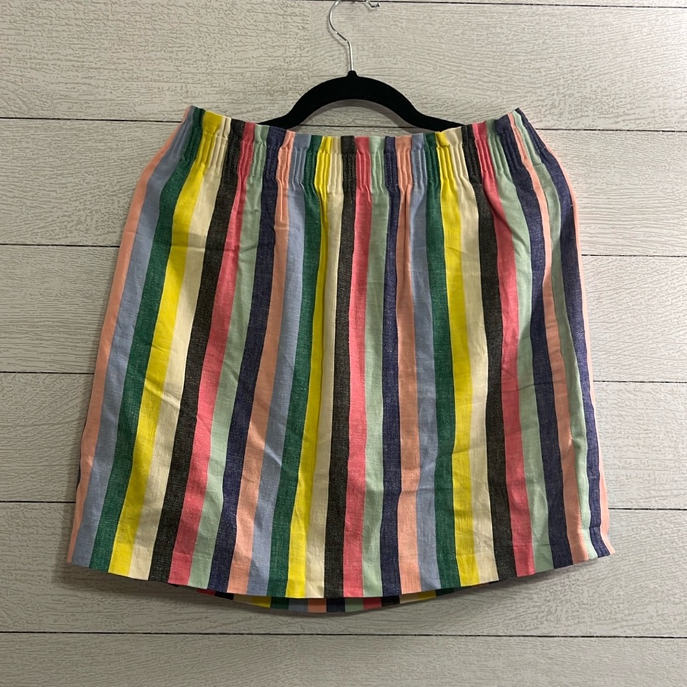 J. Crew Sidewalk Scalloped Skirt with Pockets